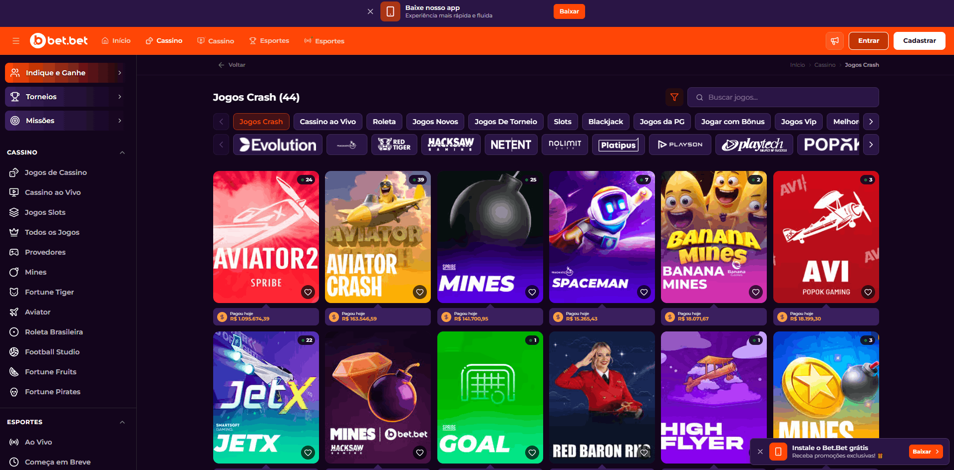 Bet.bet Crash