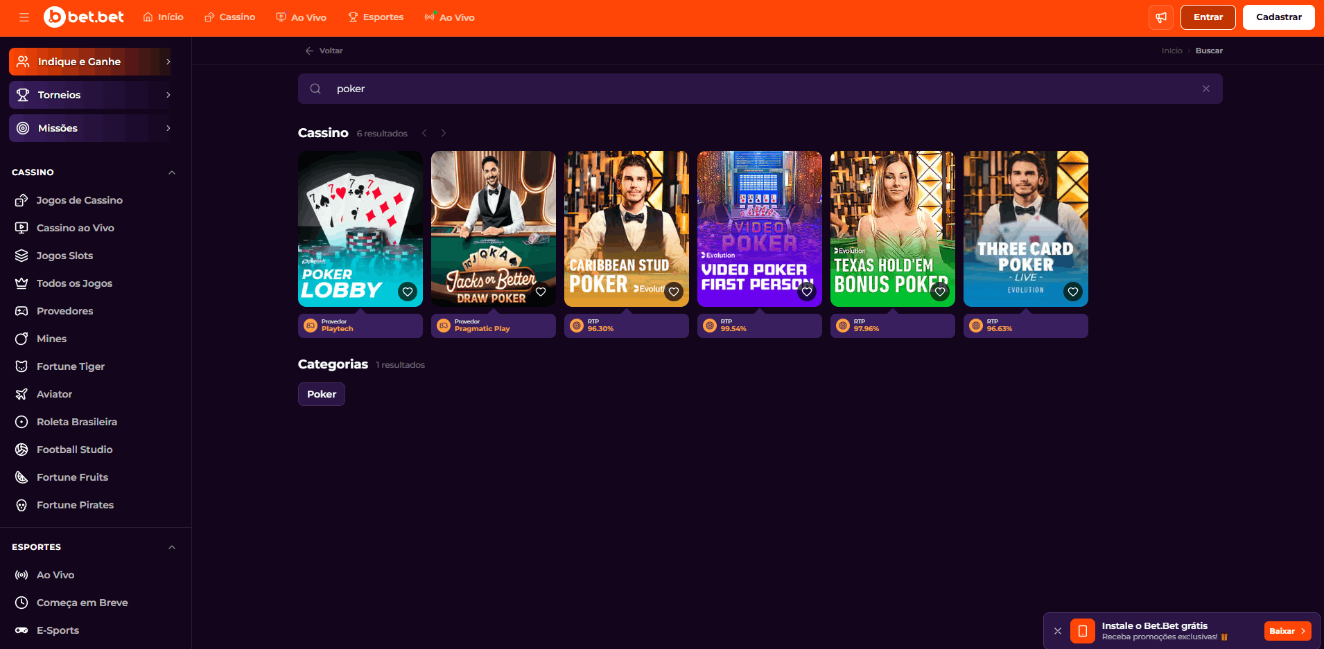Bet.Bet Poker