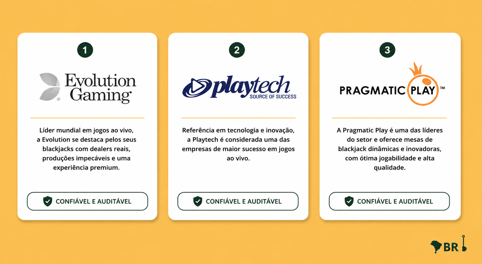 Blackjack Online 2026 Provedores