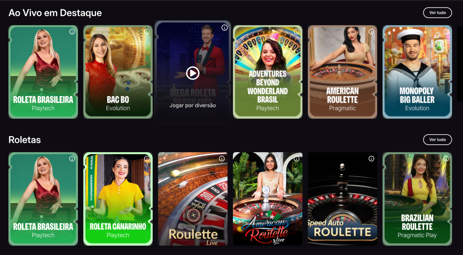 Joga Junto Cassino ao Vivo